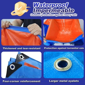 Bâche de camion robuste double face, résistante à l'eau et aux UV, en tricot warp, enduite de <span class=keywords><strong>PVC</strong></span>, pour usage extérieur, <span class=keywords><strong>120</strong></span> GSM, en rouleau - Product Image 3