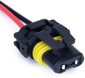 9005 9006 HB3 HB4 adaptateur femelle prises de faisceau de câblage <span class=keywords><strong>connecteur</strong></span> de fil pour phares antibrouillard automobile plastique étanche - Product Image 4