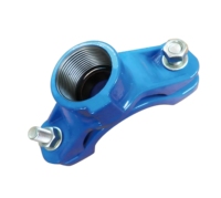 Pince de selle DI en fonte ductile DN100 pour tuyau en fonte ductile DCI