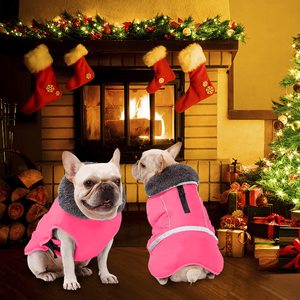 เสื้อแจ็คเก็ตสัตว์เลี้ยงสะท้อนแสงเสื้อผ้าสุนัขสำหรับฤดูหนาวอากาศหนาวกันน้ำกันลมเสื้อผ้าสุนัข - Product Image 5