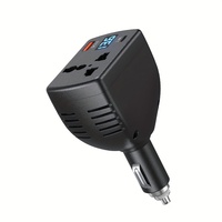 NOUVEAU Chargeur de voiture rapide 150W avec affichage numérique Type-C PD & QC3.0 pour téléphone portable, appareil photo et montre connectée