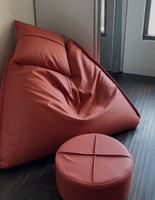 Canapé-lit pliable pour le sol avec particules de mousse EPP pour salon, appartement, balcon, bureau à domicile