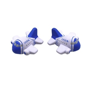 Ballons anti-stress promotionnels d'aviation personnalisés à bas prix, en forme d'avion, en mousse PU - Product Image 4