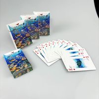 Cartes à jouer en papier lisses et durables Keji personnalisées, écologiques, vernies, 280 g/m², coins arrondis, designs personnalisés