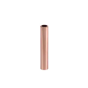 WZUMER Factory Copper Steel Cable Tube Tubular Lugs Copper Link Tube Copper Butt Connector With Partion