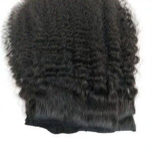 Extensions de cheveux humains de luxe en gros, 100 % naturels, à clipser, Remy vierges, de haute qualité, bouclés, origine Indonésie - Product Image 2