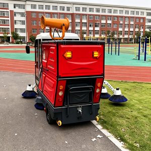 bibo Factory Direct Sales Custom Made Four-Wheel All-Round Seven-Brush <b>Sweeper</b> High-Efficiency Municipal Sanitation - Product Image 3