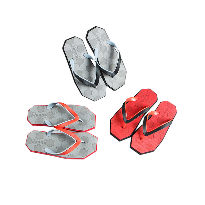 Men's Flip-flops Summer Slippers Non-slip Beach PE PVC Shoes Personality Filp Flops Wholesale