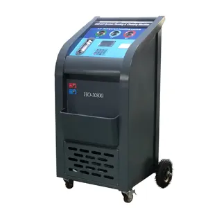 Fully - Auto Car A/C Refrigerant Recovery Machine with cleaning & flushing