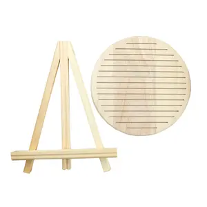 木质里程碑板，带可变白色塑料字母展示字母板和家居装饰和节日用木质支架