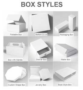 Kotak kertas kardus laci hitam daur ulang kustom dengan cetakan Logo timbul spons untuk sepatu kemasan perhiasan sabun lilin - Product Image 3