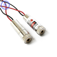 Module Laser croisé de ligne de points rouges, 200mW 3-5v 650nm