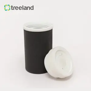 Silinder Tabung Kertas dengan Pengaman Tutup Kustom Tahan Anak Bulat Tabung Bio Ramah Kertas Kemasan Tabung