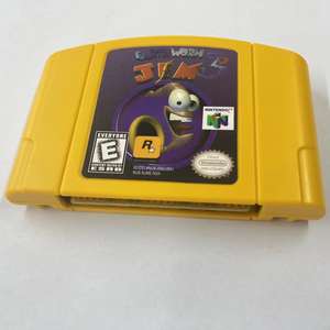 Terrassement <span class=keywords><strong>Jim</strong></span> 3D USA NTSC Version N64 cartouche de jeu N64 jeux carte de jeu vidéo - Product Image 5