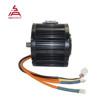 Moteur QS QS138 3000W 70H V1 moteur d'entraînement moyen 72V moteur électrique sans balais moteur cannelé arbre 428 pignon pour électrique