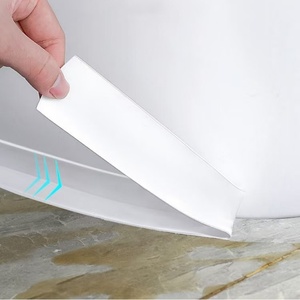 घर रसोई बाथरूम pvc ऐक्रेलिक सफेद सिंक क्रैक पट्टी डबल पक्षीय वॉटरप्रूफ मोल्ड सील टेप - Product Image 6