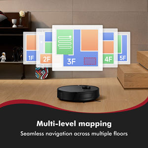 Robot eléctrico multifuncional con carga automática, aspiradora en seco y húmedo, uso doméstico en <span class=keywords><strong>Hotel</strong></span>, Robot de autovaciado, batería Stofzuiger - Product Image 6