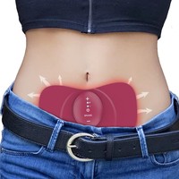 Ceinture chauffante EMS personnalisée en usine, 3 vitesses de vibration, appareil portable de soins de santé à domicile pour soulager les douleurs menstruelles