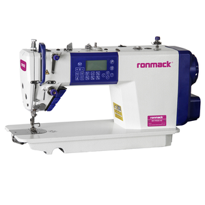 จักรเย็บผ้าอุตสาหกรรมแบบเข็มเดี่ยว รุ่น RONMACK RM-9900S-4D พร้อมระบบยกเท้าแบบมอเตอร์ และระบบล็อคตะเข็บอัตโนมัติ - Product Image 1