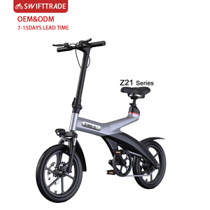 มอเตอร์ไฟฟ้าอัจฉริยะน้ำหนักเบา60กม. จักรยานในเมือง36V แบตเตอรี่ลิเธียมโครงเหล็กคาร์บอนอลูมิเนียมอัลลอยด์ด้านหลังแผ่นดิสก์กลางกลาง - Product Image 1