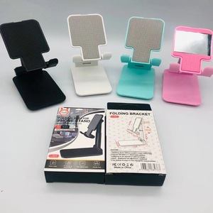 New Arrivals Fresh Color <b>Phone</b> Holder Adjustable Height Stretch Folding Desktop Mobile <b>Phone</b> <b>Stand</b> Holder - Product Image 6