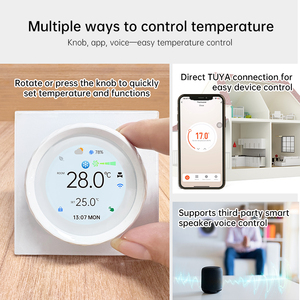 Beca BAC-2007 1,6 pouces 400*400 TFT Unité de ventilo-convecteur 2 tuyaux 4 tuyaux Vanne motorisée 0-10V Bouton intelligent <span class=keywords><strong>Thermostat</strong></span> Wifi - Product Image 6