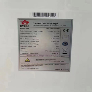 Panneau solaire monocristallin demi-cellule 360W 370W 375W 156,75mmx156,75mm Module photovoltaïque de qualité A pour installation sur toiture - Product Image 4