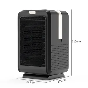 2 in 1 safety cooling and heating fan Mini oscillation Portable desktop small 1000W deluxe ptc ceramic air heater