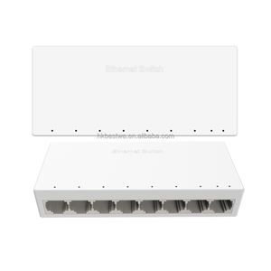 Factory Direct Sales Plastic Shell OEM 8FE LAN Switch 8*10/100Mbps Desktop Network Ethernet Switch - Product Image 1
