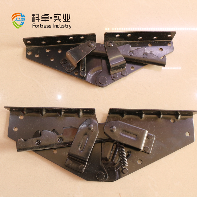 Folding Sofa Bed Black Mechanism Metal Storage Furniture Hinges Hardware Click Clack Sofa Mechanism