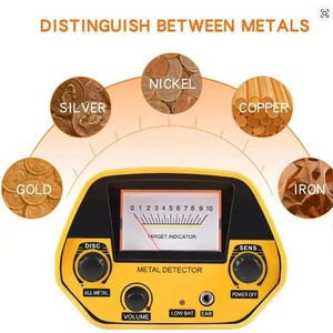 Detector de Metales <span class=keywords><strong>GTX</strong></span>-5030 para Búsqueda de Tesoros, Puede Detectar Oro, Plata, Cobre y <span class=keywords><strong>Hierro</strong></span>, con Datos Digitales - Product Image 4