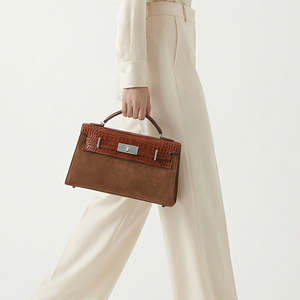 usine personnalisé en gros nouvelle dame sacs à main mode Style en cuir véritable dames épaule fourre-tout sac à main femmes - Product Image 3