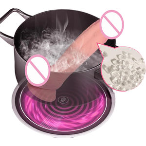 Harga Terbaik <span class=keywords><strong>Penis</strong></span> Buatan untuk Wanita, Dildo Silikon Fleksibel Besar Titik G untuk Masturbasi Wanita - Product Image 1