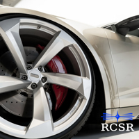 Jantes en alliage d'aluminium RCSR Aftermarket de 17 à 20 pouces pour AUDI RS5, design à déport profond avec rayons de 8J de largeur, boulons inclus