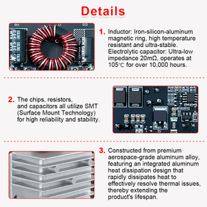 Convertitore DC-DC Step-Down (Buck) da 36V/48V a 24V, Regolatore di Tensione 10A 15A 20A 25A 30A 40A - Product Image 3