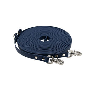Correa de seguimiento de perro de nailon recubierta de PVC de doble resistencia, anillo redondo ajustable, característica de ruptura de liberación rápida, <span class=keywords><strong>Collar</strong></span> de perro impermeable - Product Image 1