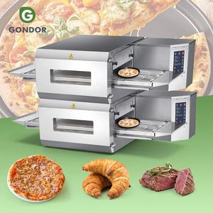 Four à pizza commercial électrique et à gaz avec bande transporteuse 15, 18 et 32 pouces - Product Image 1