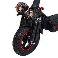 Patineta Eléctrica 48v 18ah con Doble Freno de Disco desde Almacén UE/EE. UU. - Scooters de Montaña Todoterreno para Adultos - Scooter Eléctrico