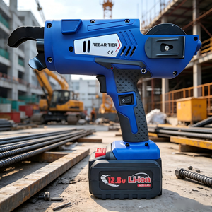 Machine à lier les barres d'armature professionnelle industrielle 12,<span class=keywords><strong>8</strong></span> V automatique sans fil électrique 168 W, moteur <span class=keywords><strong>8</strong></span>-34 mm, 2 batteries, pour la construction - Product Image 4