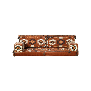 Brun traditionnel arabe Majlis sectionnel canapé ensemble haute qualité <span class=keywords><strong>marocain</strong></span> coussin dos Durable modulaire <span class=keywords><strong>salon</strong></span> meubles - Product Image 6