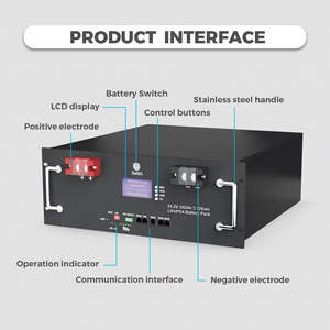 Nueva Batería Solar de Litio de 48V 51.2V 400Ah con Protección IP65, Sistemas de Almacenamiento de 10KW 20KW, Sistemas de Energía Solar de 48V 5KW para el Hogar - Product Image 4