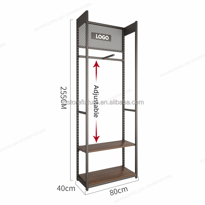 Nero + legno scuro L80 * W40 * H255CM