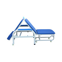 Chaise pliante ergonomique pour patient, chaise de relaxation portable pour usage hospitalier