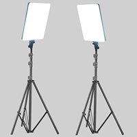 Vente chaude PM48 19 pouces Rvb LED panneau lumineux vidéo avec trépied 2.1 M Super luminosité lumière vidéo 3200K-5700K lumière de photographie