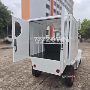 Voiture de vente mobile électrique classique vintage pour la vente au détail dans les sites touristiques et les séances photo - Product Image 2