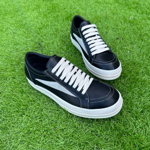 Baskets basses en cuir de vachette véritable RQROK OBXCDHS de luxe, style <span class=keywords><strong>Force</strong></span> <span class=keywords><strong>One</strong></span>, à lacets, bout rond <span class=keywords><strong>et</strong></span> talon plat, durables - Product Image 3