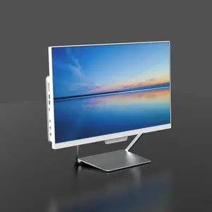 Factory Wholesale 24 inch Desktop Monoblock PC with 8GB RAM and 128GB SSD Computer Set All-in-one PC for Business