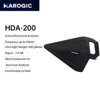 Antenne directionnelle active HAROGIC série HDA, plage de fréquences 500 MHz - 20 GHz, compagnon idéal pour analyseur de spectre