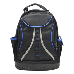 Professional Heavy-Duty Large Capacity Electrician Maintenance Tool <b>Storage</b> <b>Bag</b> Multi-Functional Polyester <b>Zipper</b> Tool <b>Bag</b> - Product Image 1
