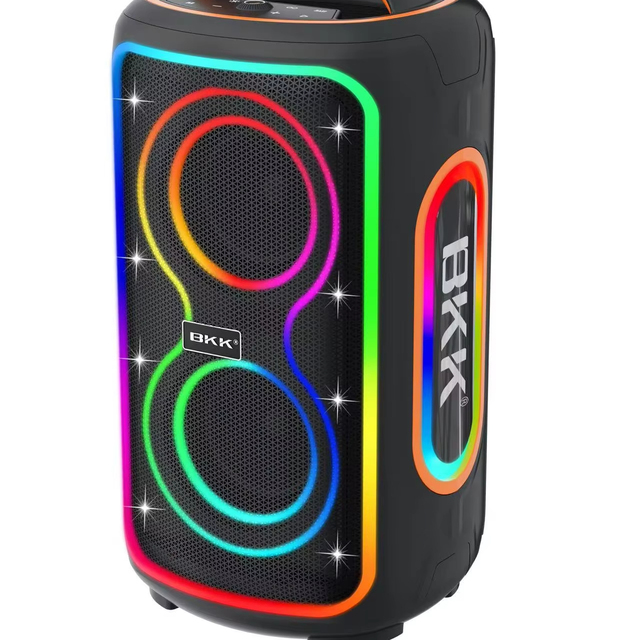 BKK B72 RGB LED Wireless for 5.4 Waterproof IPX4 60W 6000mAh Portable Speaker for Outdoor Karaoke & Home Theatre (B72)